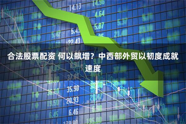 合法股票配资 何以飙增？中西部外贸以韧度成就速度